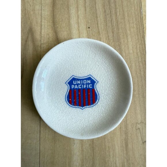 Vintage Union Pacific Railroad Small Dish - Picture 1 of 6